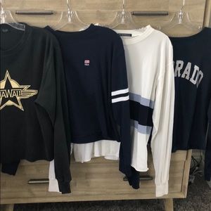 Lot of 6 l/s shirts from Brandy Melville